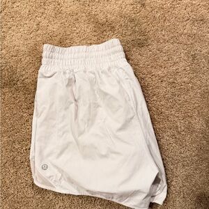 Lululemon White Shorts